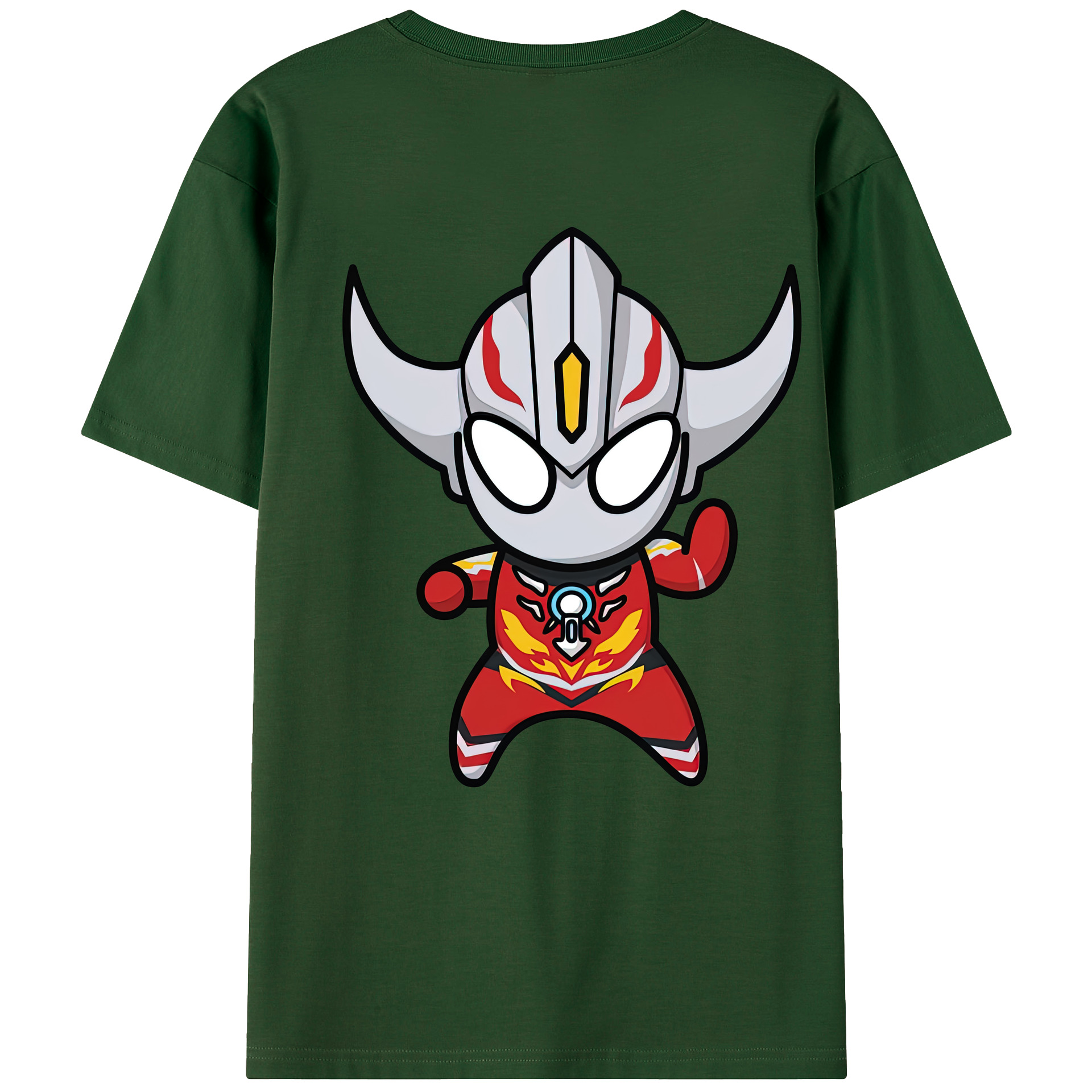（画像用） ウルトラマン Ultraman 綿100％半袖Tシャツ（背面プリント）